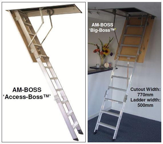 Am Boss Attic Ladders Add Space Building Renovation